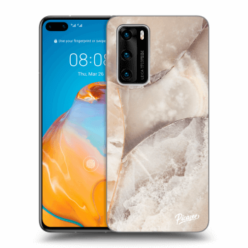 Tok az alábbi mobiltelefonokra Huawei P40 - Cream marble