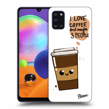 Tok az alábbi mobiltelefonokra Samsung Galaxy A31 A315F - Cute coffee