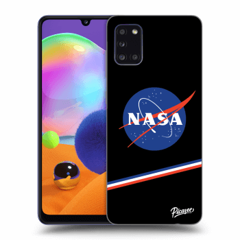 Picasee fekete szilikon tok az alábbi mobiltelefonokra Samsung Galaxy A31 A315F - NASA Original