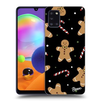 Picasee fekete szilikon tok az alábbi mobiltelefonokra Samsung Galaxy A31 A315F - Gingerbread
