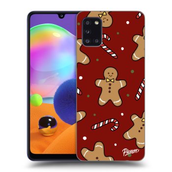 Picasee fekete szilikon tok az alábbi mobiltelefonokra Samsung Galaxy A31 A315F - Gingerbread 2