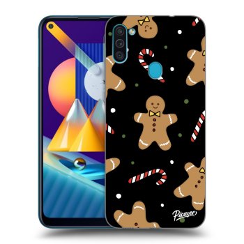 Picasee fekete szilikon tok az alábbi mobiltelefonokra Samsung Galaxy M11 - Gingerbread