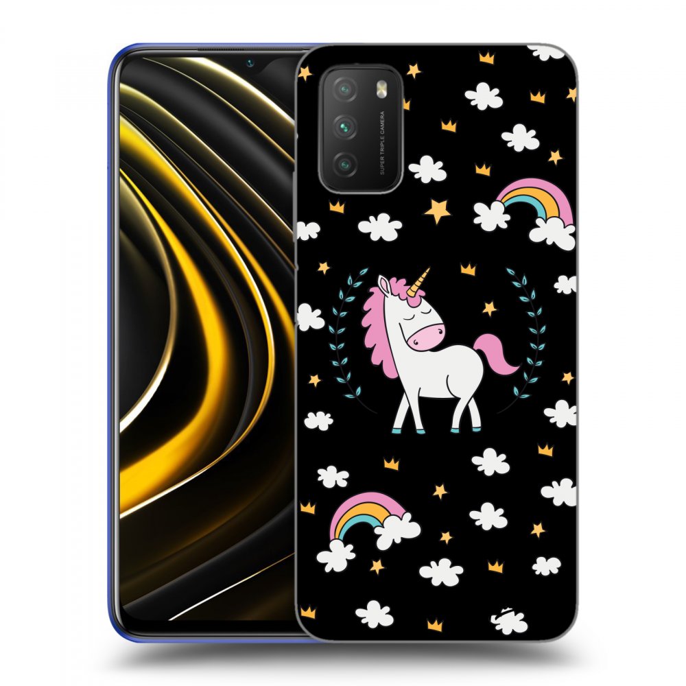 Picasee ULTIMATE CASE Xiaomi Poco M3 - készülékre - Unicorn star heaven