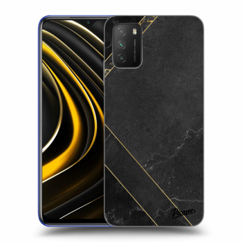 Szilikon tok erre a típusra Xiaomi Poco M3 - Black tile