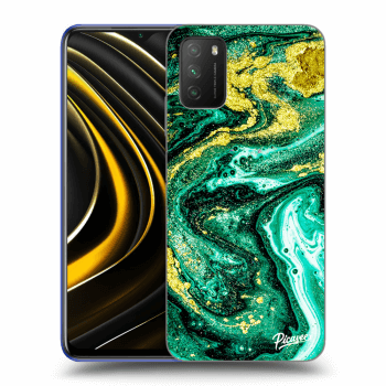 Szilikon tok erre a típusra Xiaomi Poco M3 - Green Gold