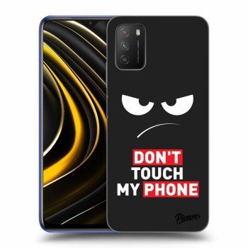 Tok az alábbi mobiltelefonokra Xiaomi Poco M3 - Angry Eyes - Transparent