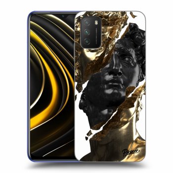 Picasee ULTIMATE CASE Xiaomi Poco M3 - készülékre - Gold - Black