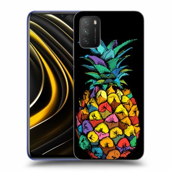 Picasee ULTIMATE CASE Xiaomi Poco M3 - készülékre - Pineapple