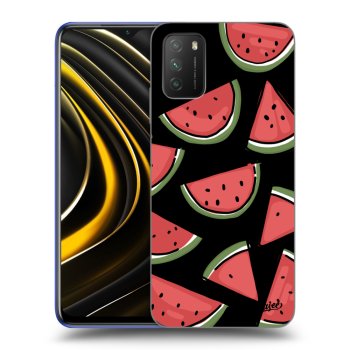 Picasee fekete szilikon tok az alábbi mobiltelefonokra Xiaomi Poco M3 - Melone