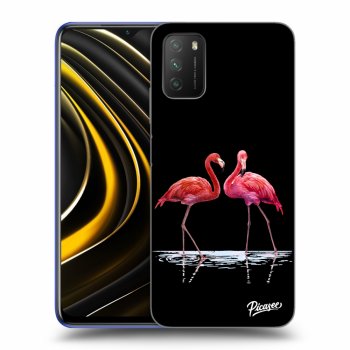 Picasee ULTIMATE CASE Xiaomi Poco M3 - készülékre - Flamingos couple