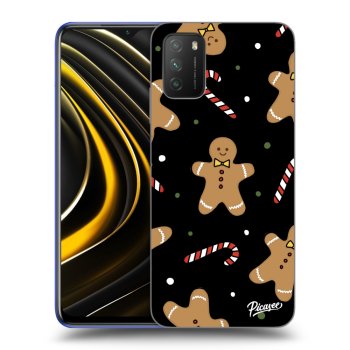 Picasee fekete szilikon tok az alábbi mobiltelefonokra Xiaomi Poco M3 - Gingerbread