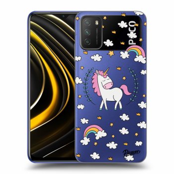 Picasee átlátszó szilikon tok az alábbi mobiltelefonokra Xiaomi Poco M3 - Unicorn star heaven