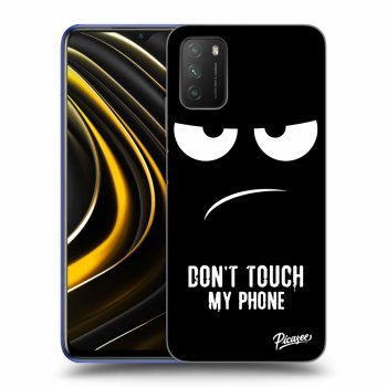 Szilikon tok erre a típusra Xiaomi Poco M3 - Don't Touch My Phone