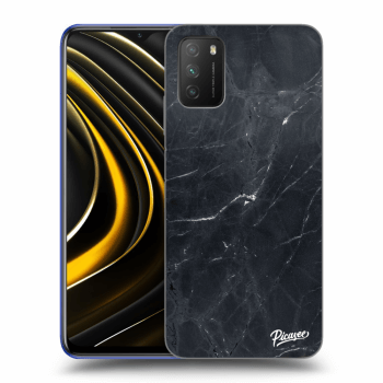 Szilikon tok erre a típusra Xiaomi Poco M3 - Black marble