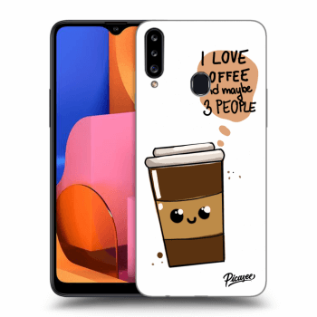 Tok az alábbi mobiltelefonokra Samsung Galaxy A20s - Cute coffee