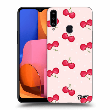 Tok az alábbi mobiltelefonokra Samsung Galaxy A20s - Cherries