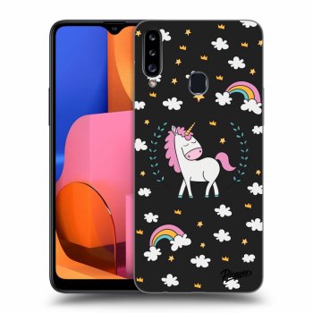 Tok az alábbi mobiltelefonokra Samsung Galaxy A20s - Unicorn star heaven