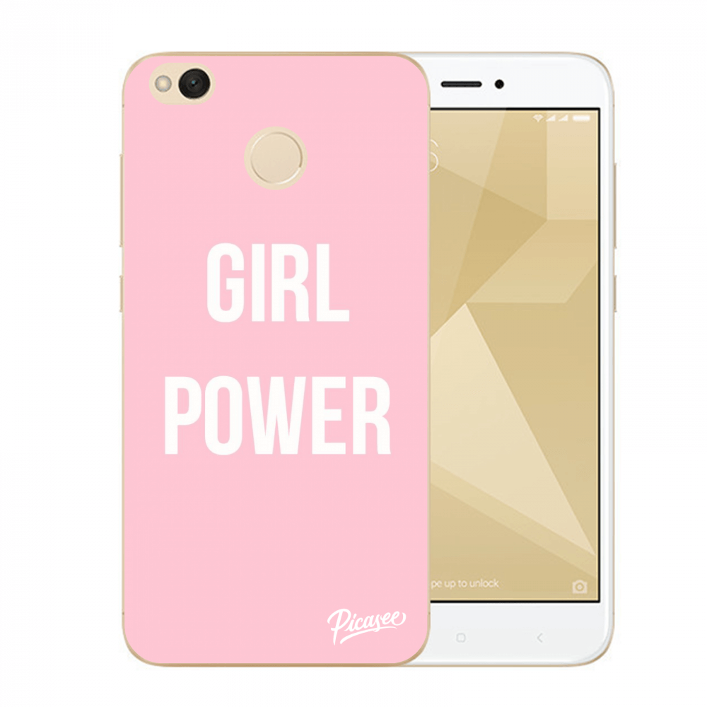 Picasee műanyag átlátszó tok az alábbi mobiltelefonokra Xiaomi Redmi 4X Global - Girl power