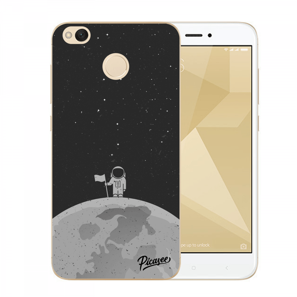 Picasee átlátszó szilikon tok az alábbi mobiltelefonokra Xiaomi Redmi 4X Global - Astronaut