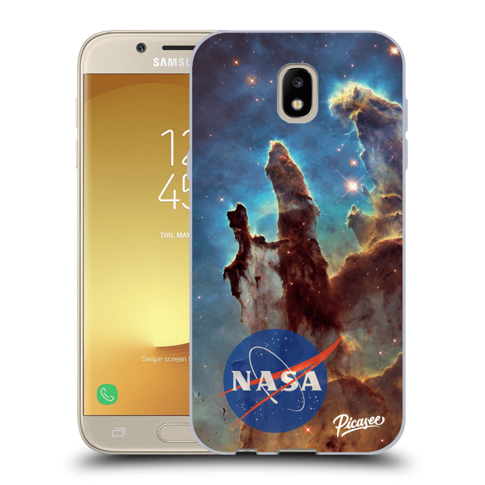 Picasee fekete szilikon tok az alábbi mobiltelefonokra Samsung Galaxy J5 2017 J530F - Eagle Nebula
