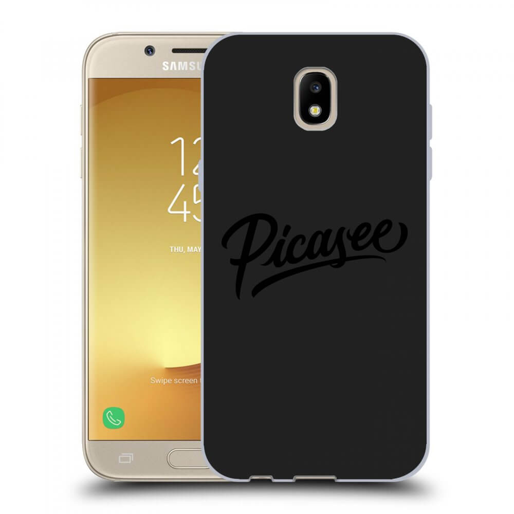 Picasee fekete szilikon tok az alábbi mobiltelefonokra Samsung Galaxy J5 2017 J530F - Picasee - black