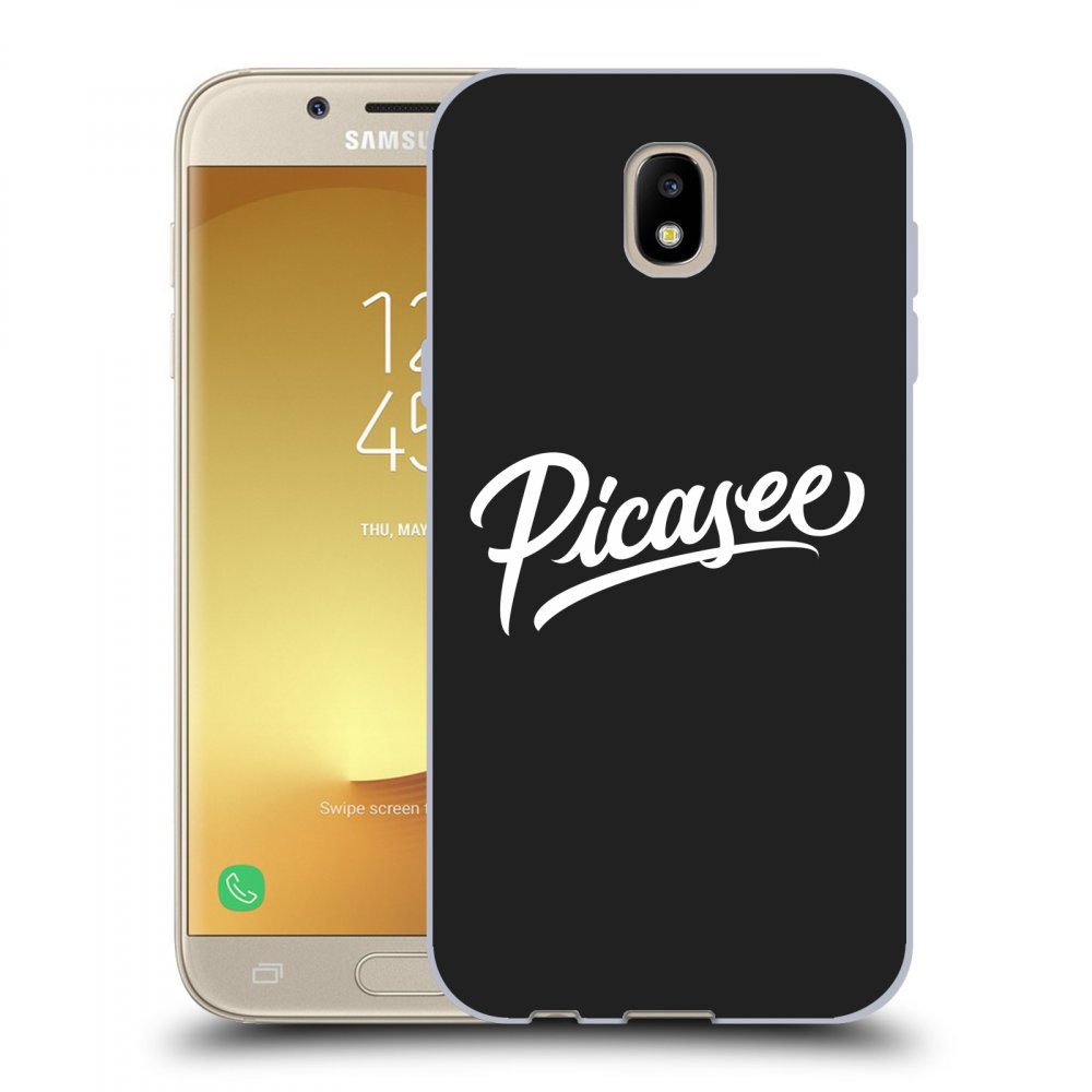 Picasee fekete szilikon tok az alábbi mobiltelefonokra Samsung Galaxy J5 2017 J530F - Picasee - White