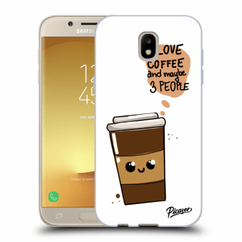 Tok az alábbi mobiltelefonokra Samsung Galaxy J5 2017 J530F - Cute coffee