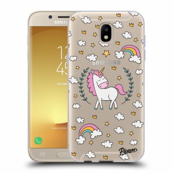 Picasee átlátszó szilikon tok az alábbi mobiltelefonokra Samsung Galaxy J5 2017 J530F - Unicorn star heaven