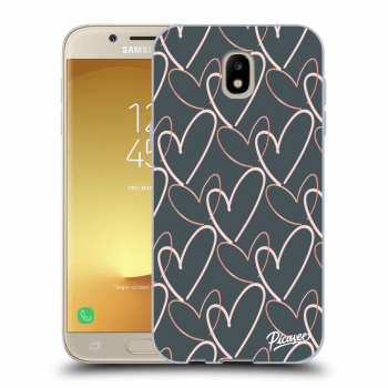 Picasee átlátszó szilikon tok az alábbi mobiltelefonokra Samsung Galaxy J5 2017 J530F - Lots of love