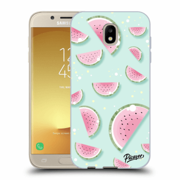 Picasee átlátszó szilikon tok az alábbi mobiltelefonokra Samsung Galaxy J5 2017 J530F - Watermelon 2