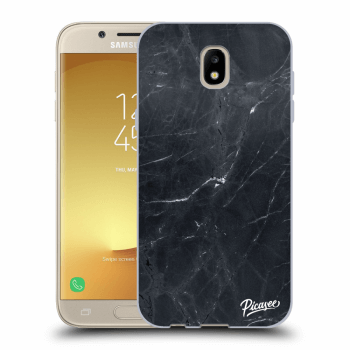 Picasee átlátszó szilikon tok az alábbi mobiltelefonokra Samsung Galaxy J5 2017 J530F - Black marble