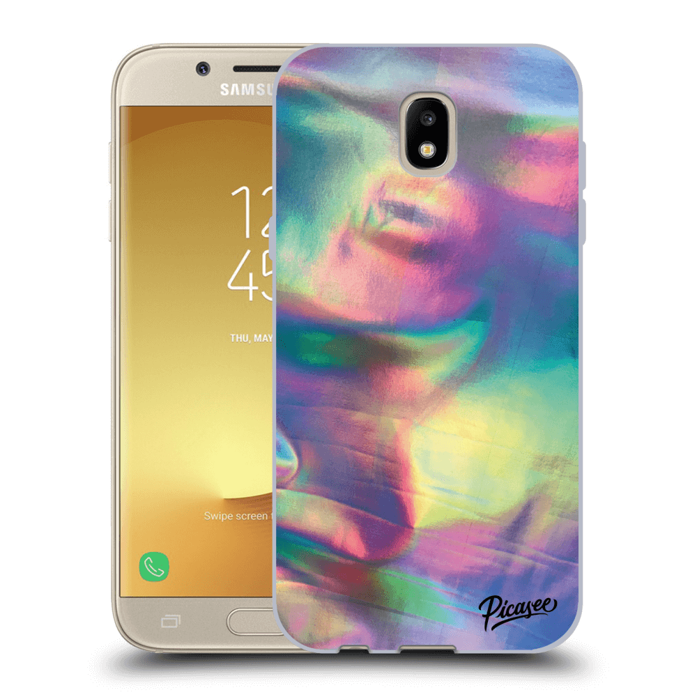 Picasee fekete szilikon tok az alábbi mobiltelefonokra Samsung Galaxy J5 2017 J530F - Holo