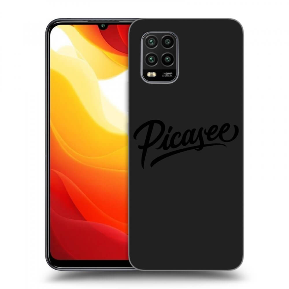 Picasee fekete szilikon tok az alábbi mobiltelefonokra Xiaomi Mi 10 Lite - Picasee - black