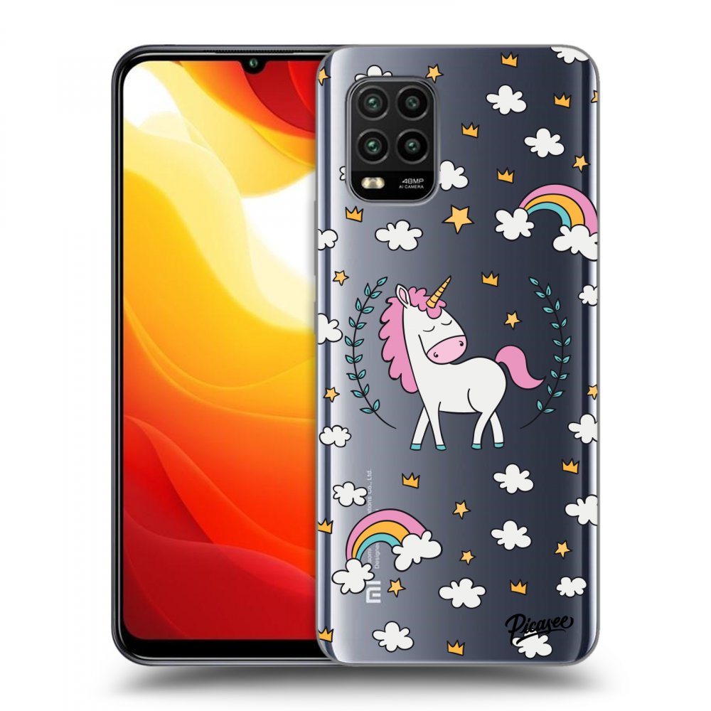 Picasee átlátszó szilikon tok az alábbi mobiltelefonokra Xiaomi Mi 10 Lite - Unicorn star heaven