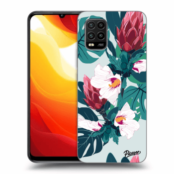 Picasee átlátszó szilikon tok az alábbi mobiltelefonokra Xiaomi Mi 10 Lite - Rhododendron