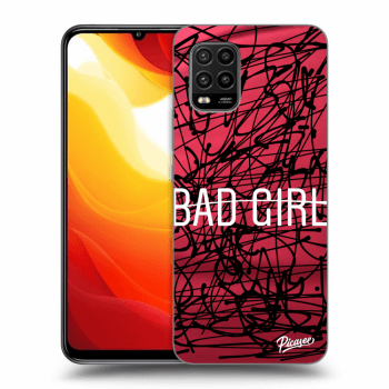 Picasee fekete szilikon tok az alábbi mobiltelefonokra Xiaomi Mi 10 Lite - Bad girl
