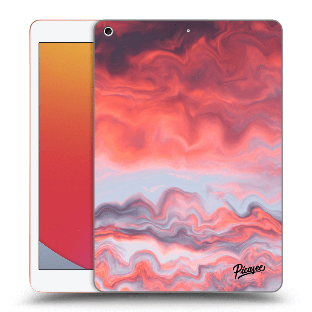 Picasee átlátszó szilikon tok az alábbi táblagépre Apple iPad 10.2" 2020 (8. gen) - Sunset