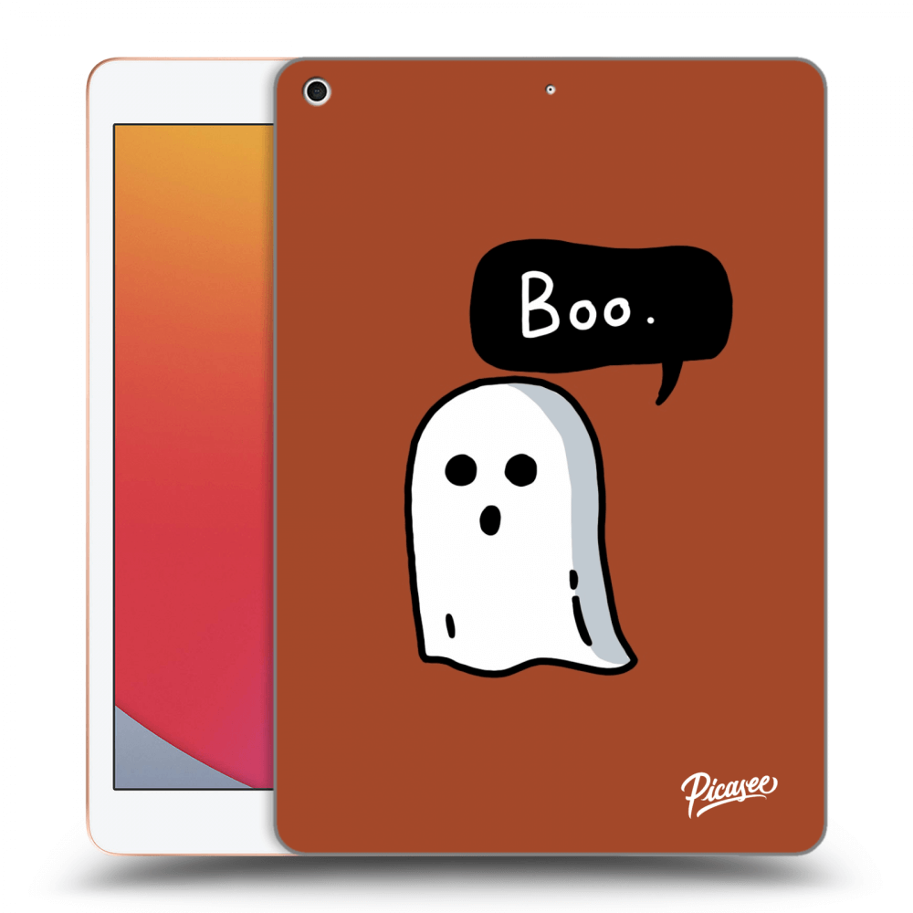 Picasee fekete szilikon tok az alábbi táblagépre Apple iPad 10.2" 2020 (8. gen) - Boo