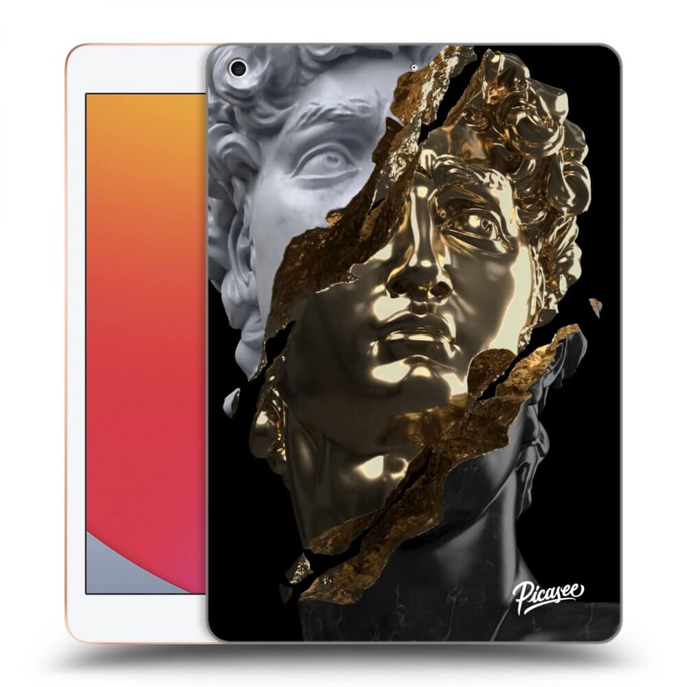 Picasee fekete szilikon tok az alábbi táblagépre Apple iPad 10.2" 2020 (8. gen) - Trigger