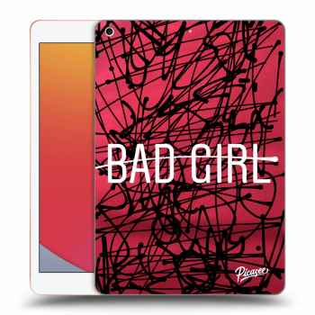 Picasee fekete szilikon tok az alábbi táblagépre Apple iPad 10.2" 2020 (8. gen) - Bad girl