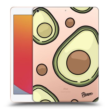 Picasee átlátszó szilikon tok az alábbi táblagépre Apple iPad 10.2" 2020 (8. gen) - Avocado