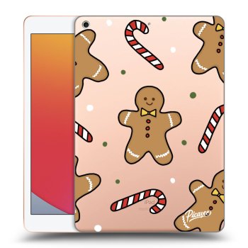 Picasee átlátszó szilikon tok az alábbi táblagépre Apple iPad 10.2" 2020 (8. gen) - Gingerbread