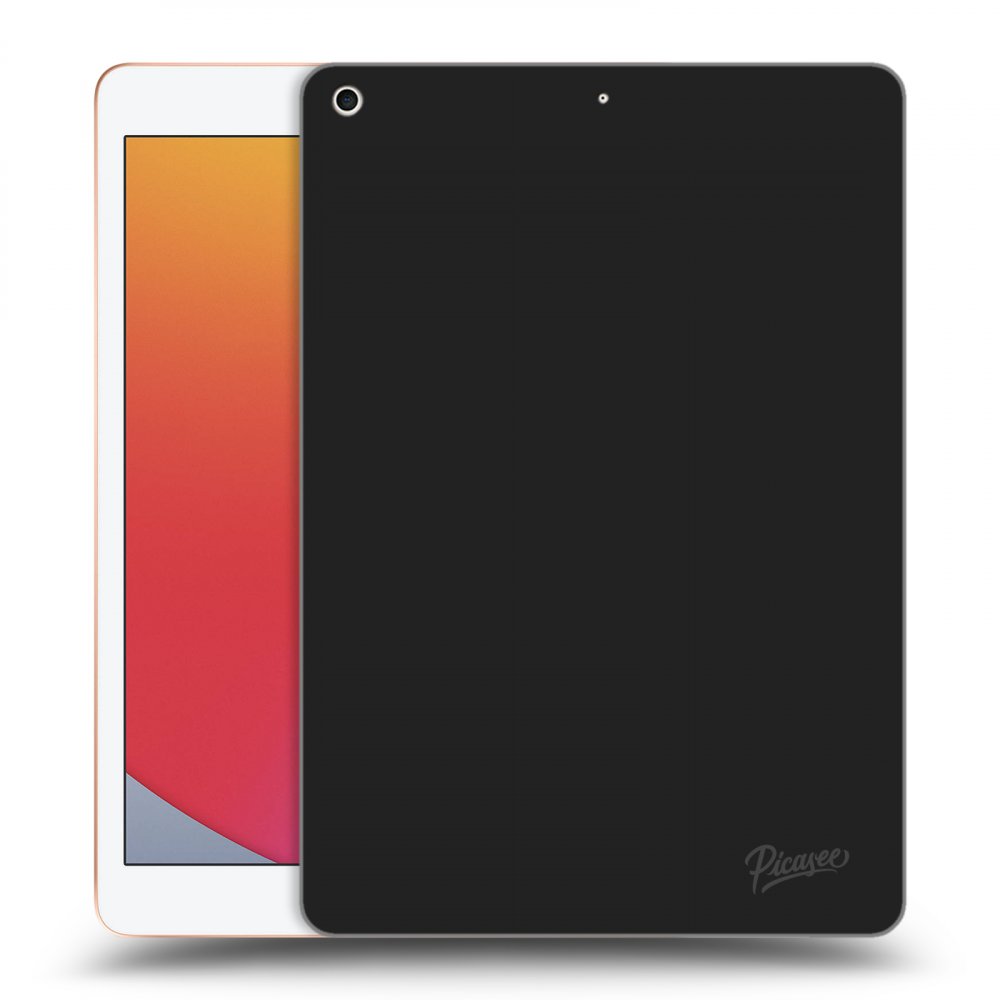 Picasee fekete szilikon tok az alábbi táblagépre Apple iPad 10.2" 2020 (8. gen) - Clear