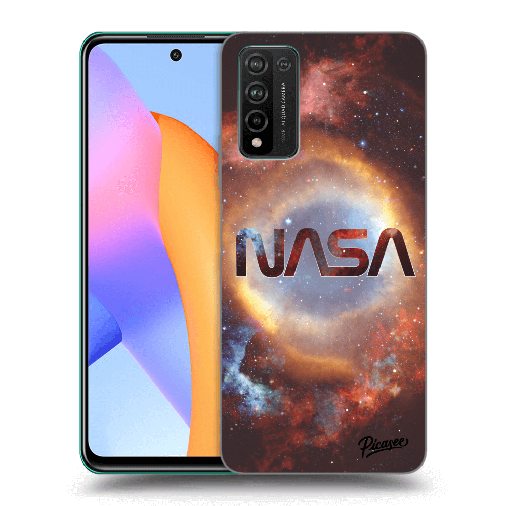 Picasee átlátszó szilikon tok az alábbi mobiltelefonokra Honor 10X Lite - Nebula