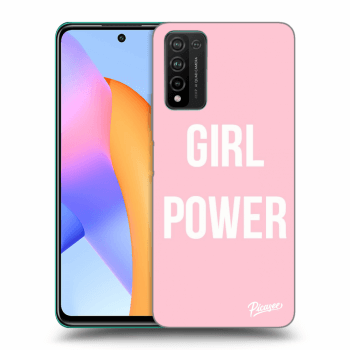 Picasee átlátszó szilikon tok az alábbi mobiltelefonokra Honor 10X Lite - Girl power