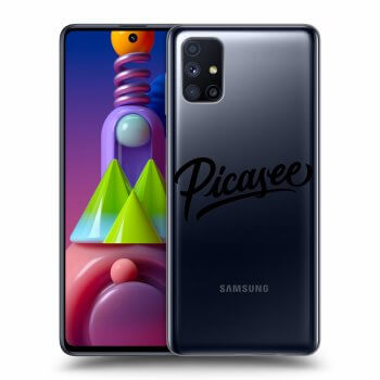 Picasee átlátszó szilikon tok az alábbi mobiltelefonokra Samsung Galaxy M51 M515F - Picasee - black