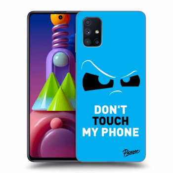 Tok az alábbi mobiltelefonokra Samsung Galaxy M51 M515F - Cloudy Eye - Blue