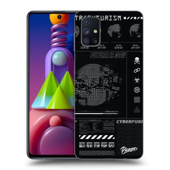 Picasee fekete szilikon tok az alábbi mobiltelefonokra Samsung Galaxy M51 M515F - FUTURE