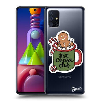 Picasee átlátszó szilikon tok az alábbi mobiltelefonokra Samsung Galaxy M51 M515F - Hot Cocoa Club