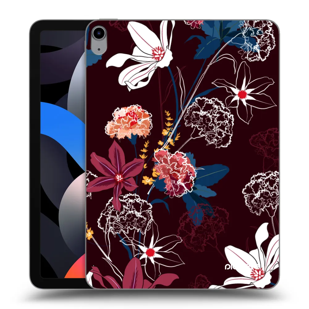 Picasee átlátszó szilikon tok az alábbi táblagépre Apple iPad Air 4 10.9" 2020 - Dark Meadow